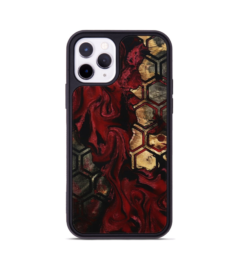 iPhone 11 Pro Wood Phone Case - Brenden (Pattern, 801329)