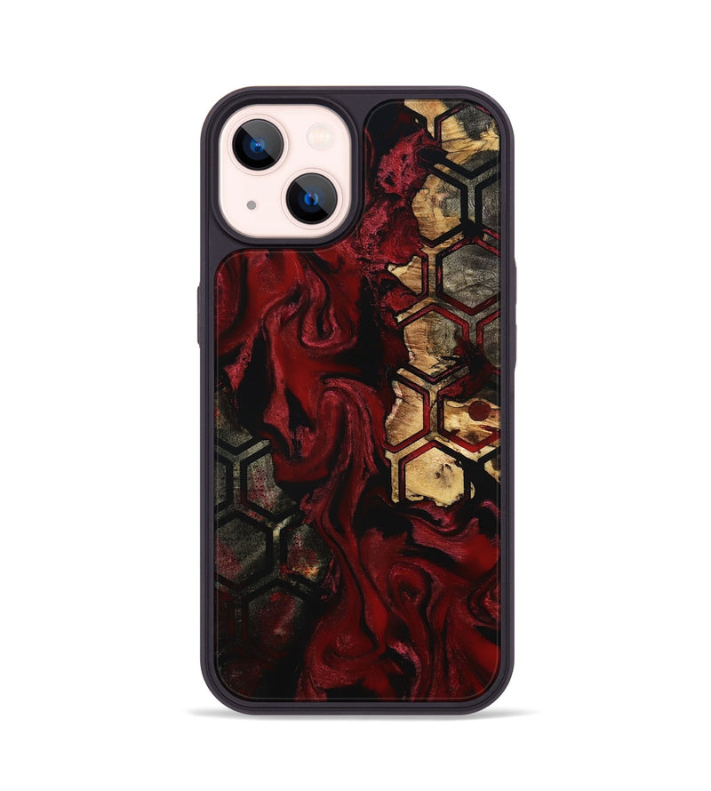 iPhone 14 Wood Phone Case - Brenden (Pattern, 801329)