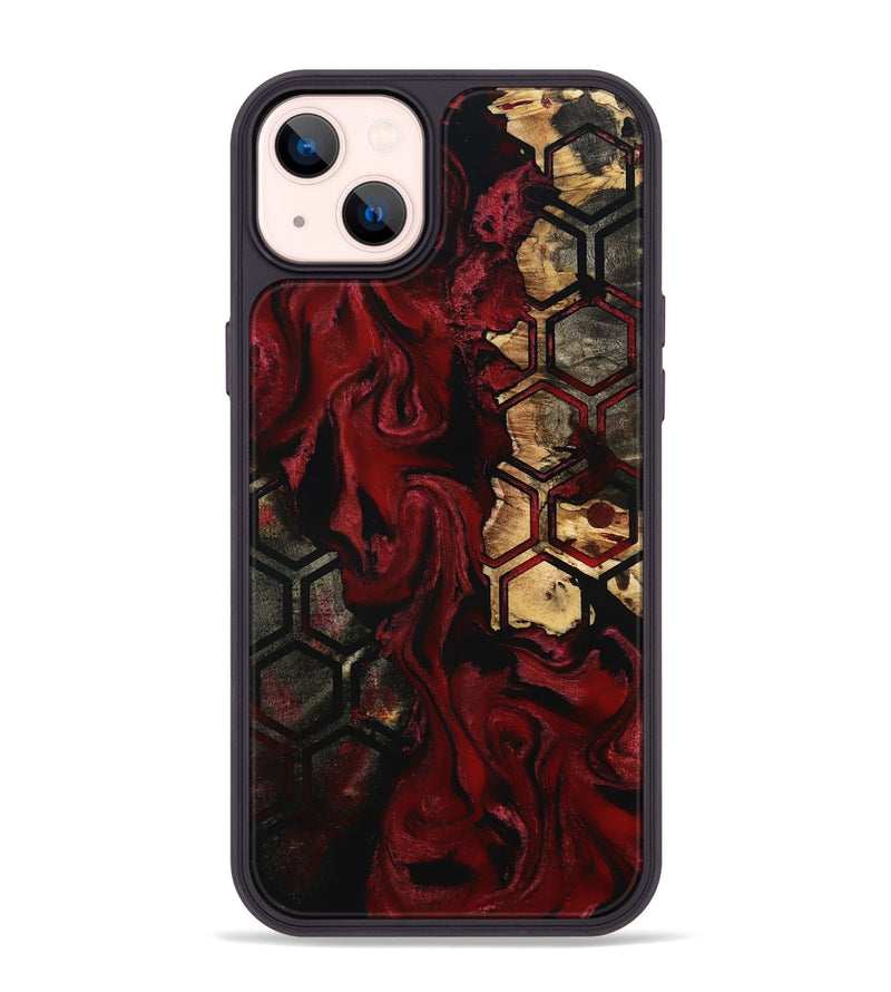 iPhone 14 Plus Wood Phone Case - Brenden (Pattern, 801329)