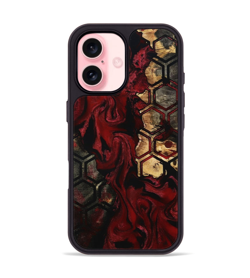 iPhone 16 Wood Phone Case - Brenden (Pattern, 801329)