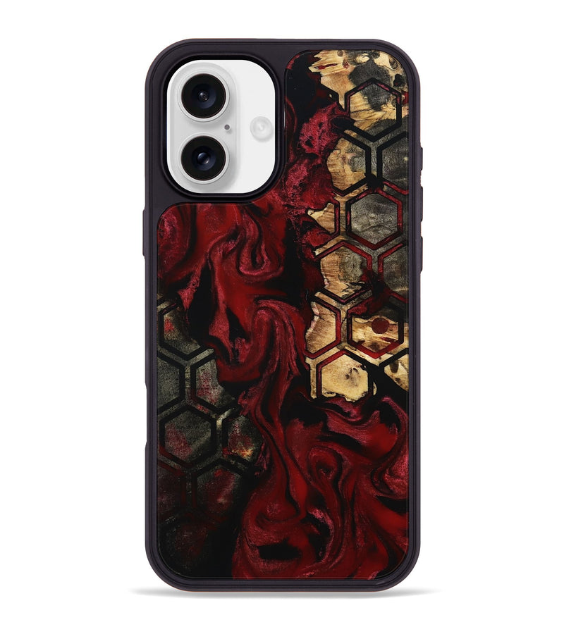 iPhone 16 Plus Wood Phone Case - Brenden (Pattern, 801329)