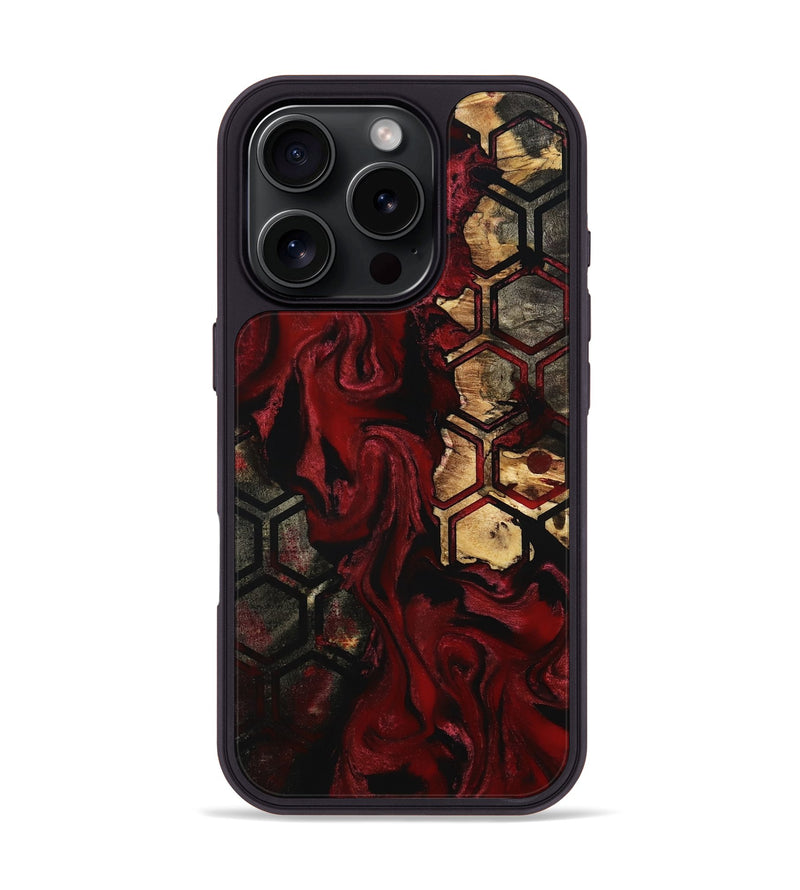 iPhone 16 Pro Wood Phone Case - Brenden (Pattern, 801329)