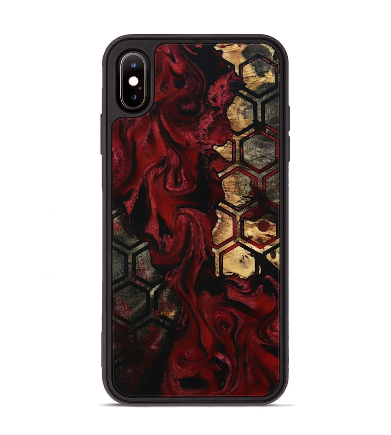 iPhone Xs Max Wood Phone Case - Brenden (Pattern, 801329)