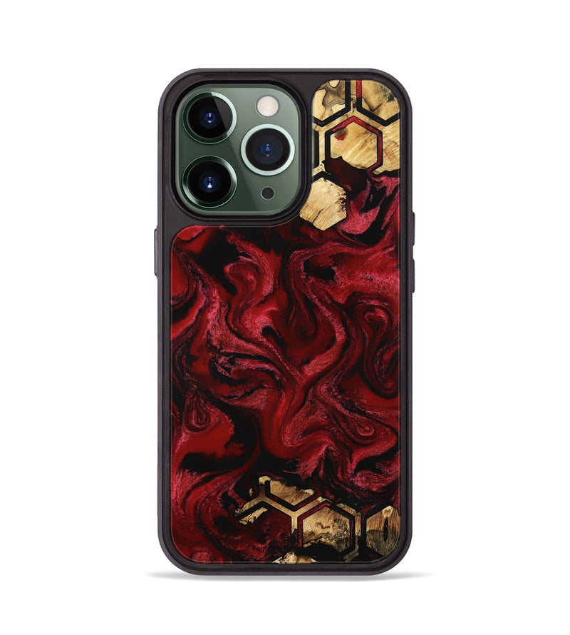 iPhone 13 Pro Wood Phone Case - Kenji (Pattern, 801331)