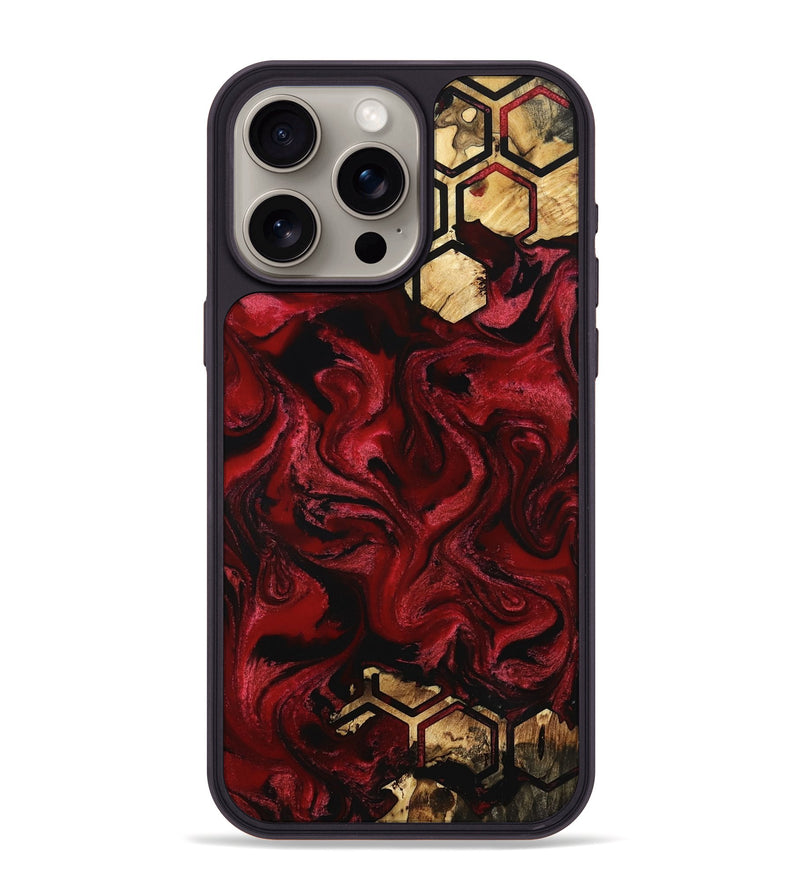 iPhone 15 Pro Max Wood Phone Case - Kenji (Pattern, 801331)