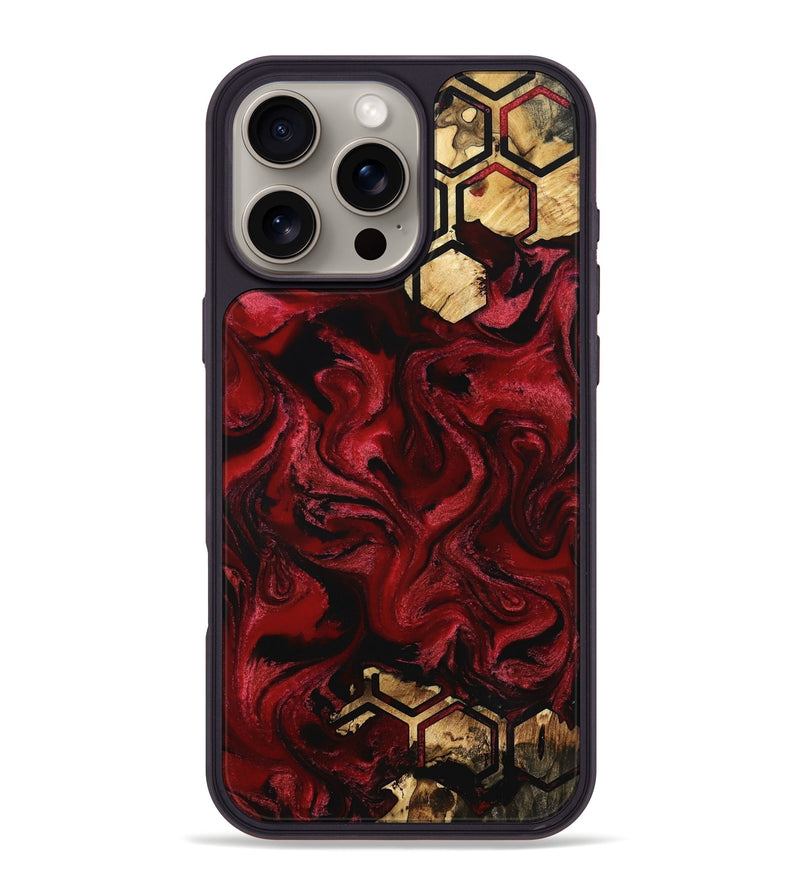 iPhone 16 Pro Max Wood Phone Case - Kenji (Pattern, 801331)