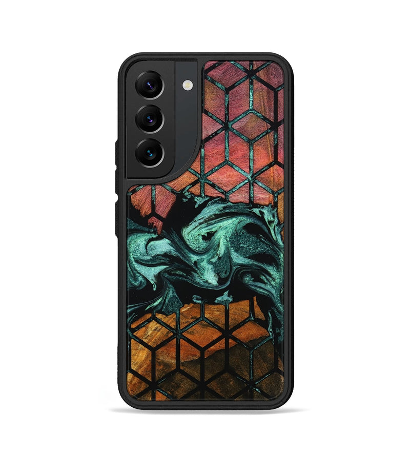 Galaxy S22 Wood Phone Case - Demario (Pattern, 801332)
