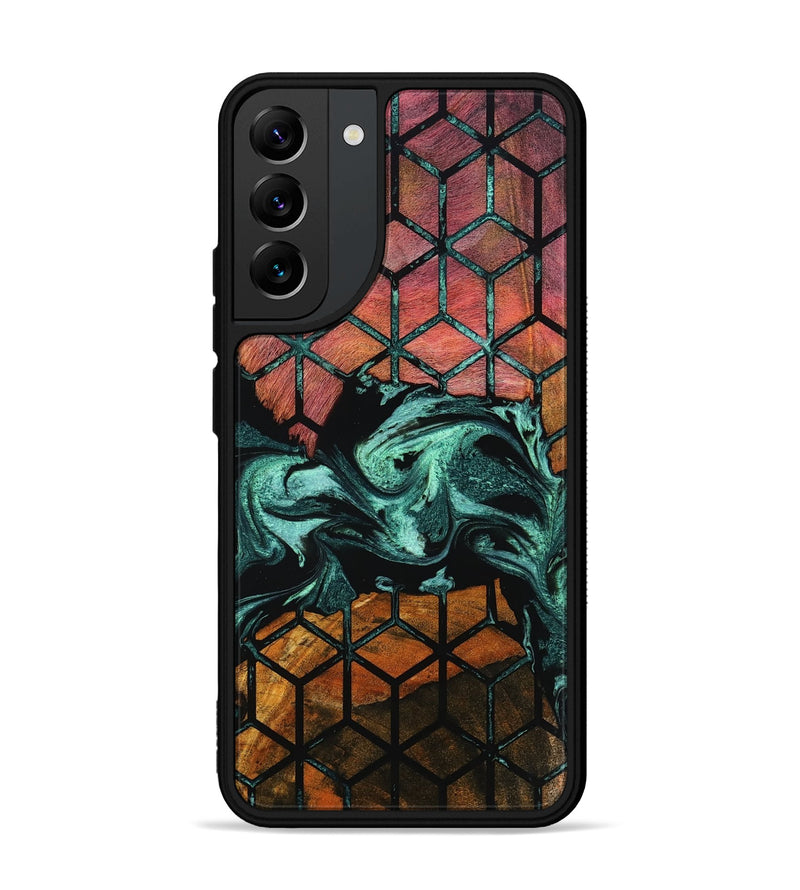 Galaxy S22 Plus Wood Phone Case - Demario (Pattern, 801332)