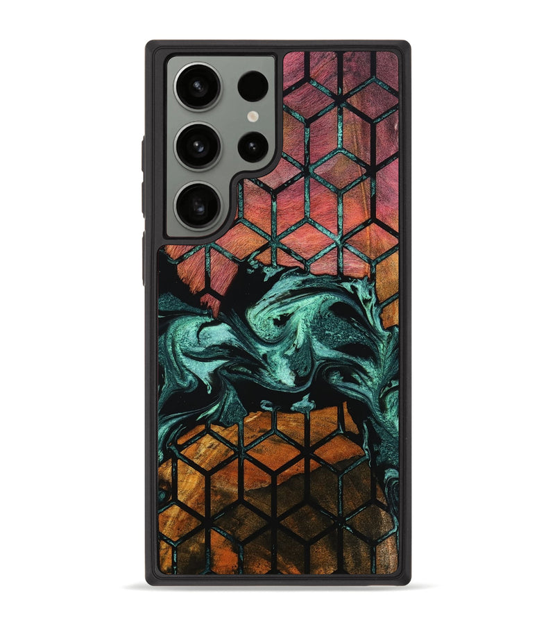 Galaxy S23 Ultra Wood Phone Case - Demario (Pattern, 801332)