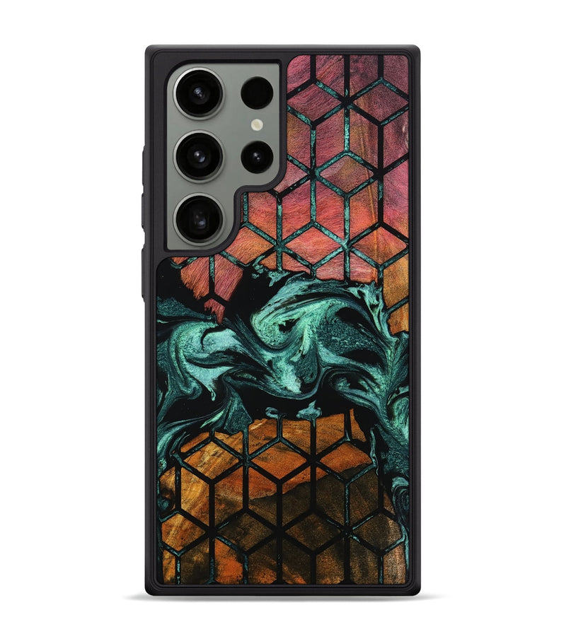 Galaxy S24 Ultra Wood Phone Case - Demario (Pattern, 801332)