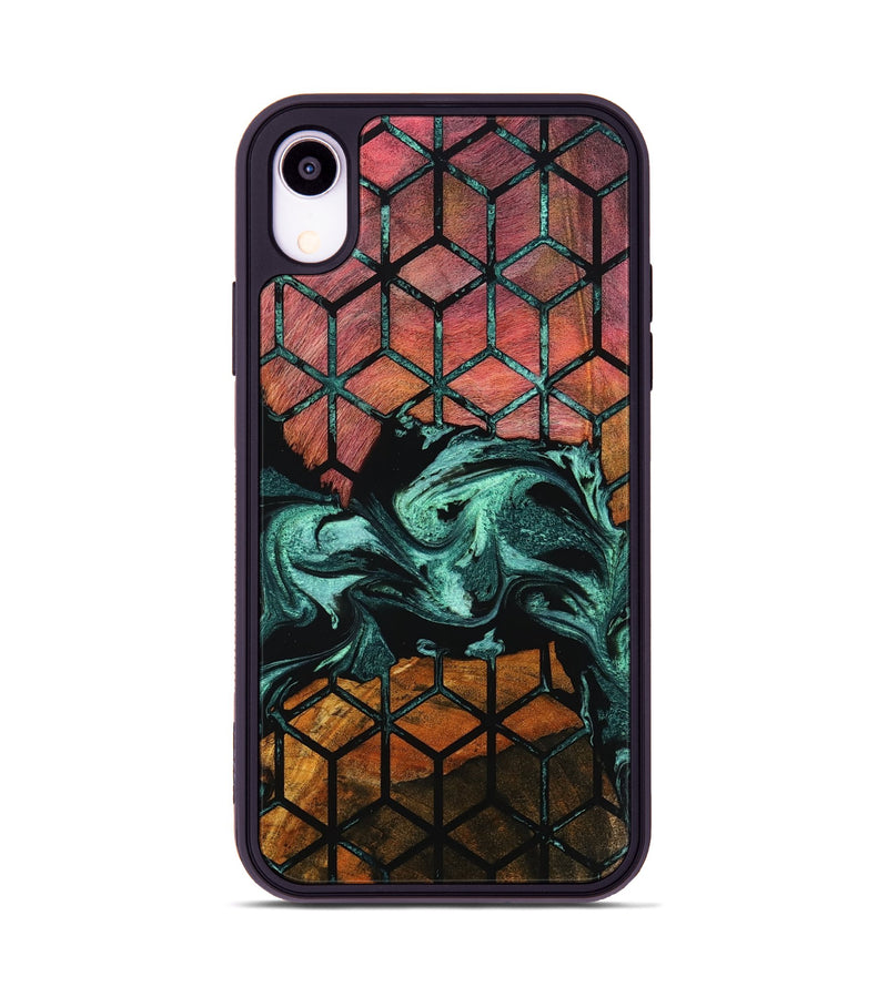 iPhone Xr Wood Phone Case - Demario (Pattern, 801332)