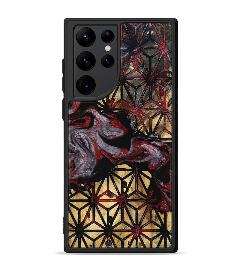 Galaxy S22 Ultra Wood Phone Case - Casen (Pattern, 801333)