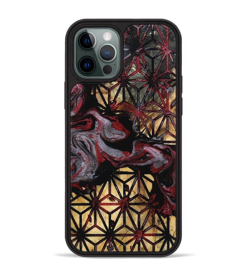 iPhone 12 Pro Max Wood Phone Case - Casen (Pattern, 801333)