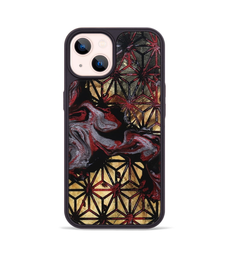 iPhone 14 Wood Phone Case - Casen (Pattern, 801333)