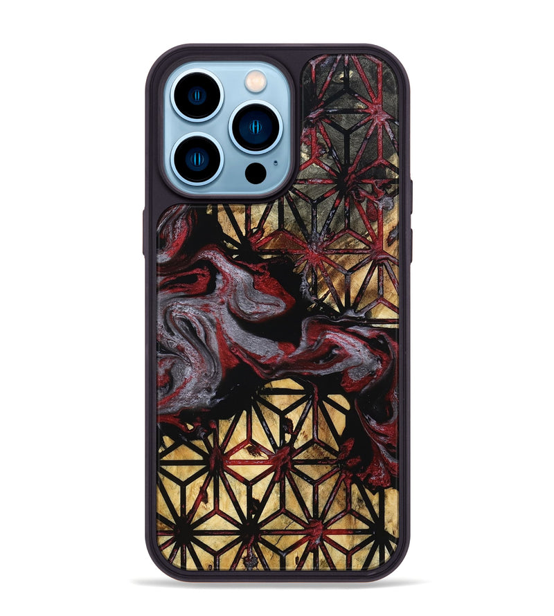 iPhone 14 Pro Max Wood Phone Case - Casen (Pattern, 801333)