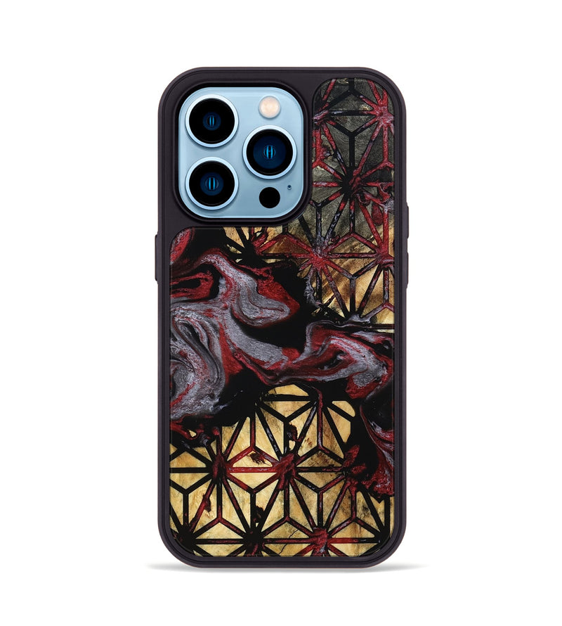 iPhone 14 Pro Wood Phone Case - Casen (Pattern, 801333)