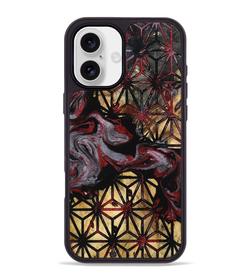 iPhone 16 Plus Wood Phone Case - Casen (Pattern, 801333)