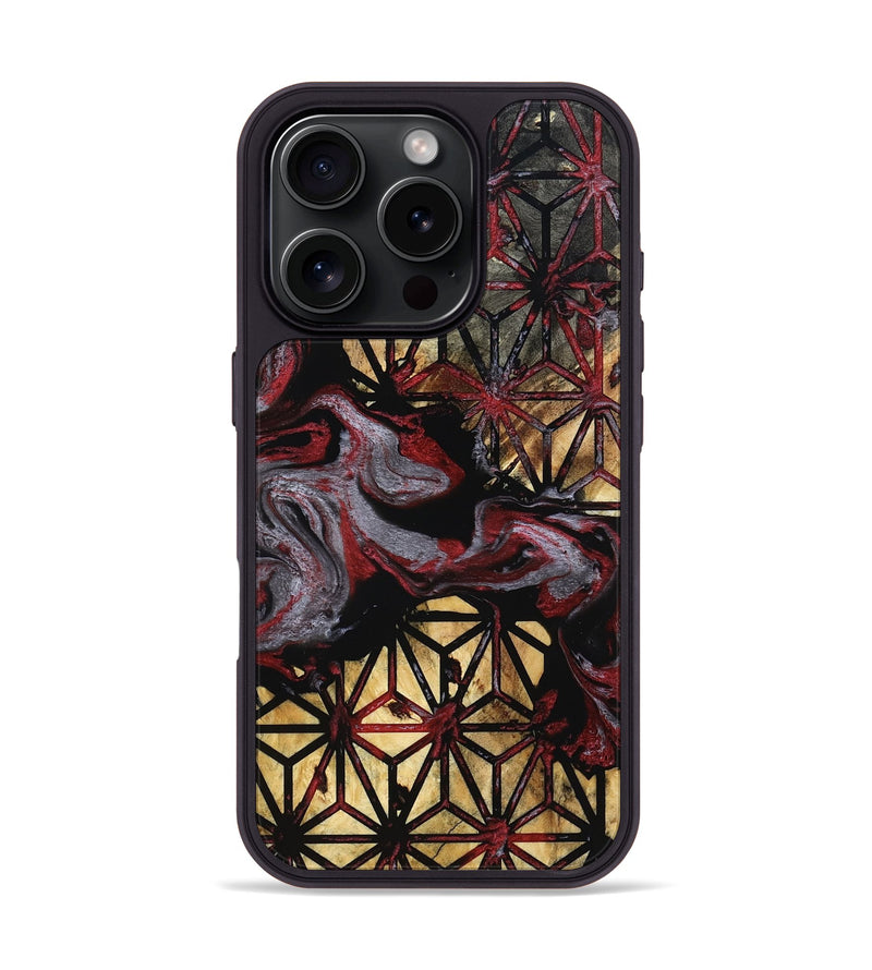 iPhone 16 Pro Wood Phone Case - Casen (Pattern, 801333)