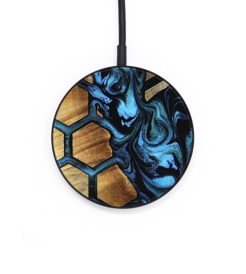 Circle Wood Wireless Charger - Elliana (Pattern, 801335)