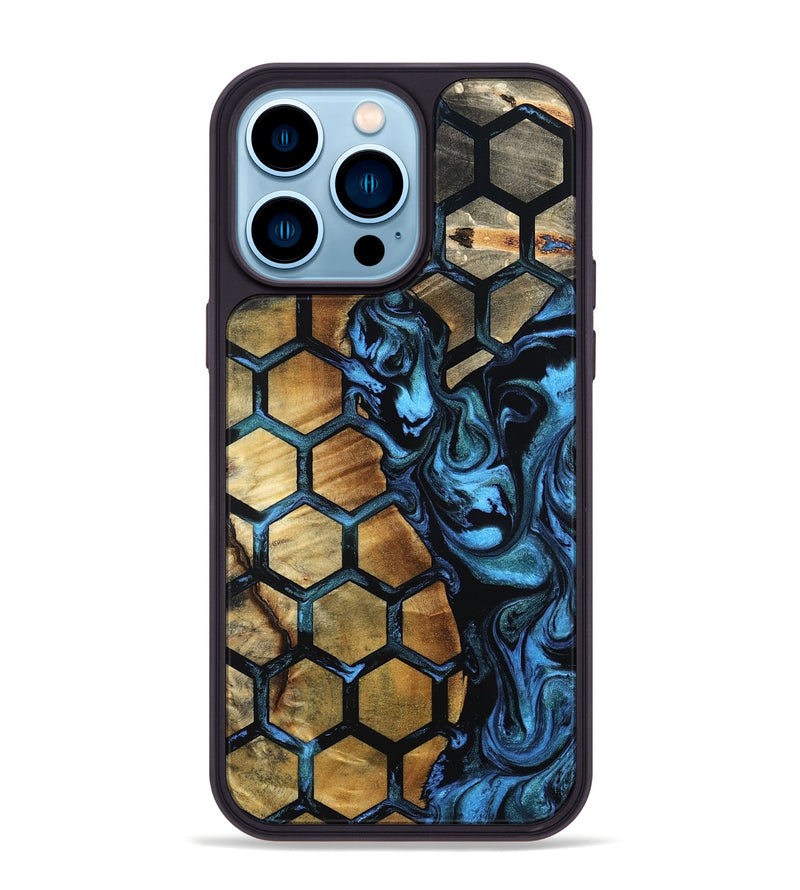 iPhone 14 Pro Max Wood Phone Case - Elliana (Pattern, 801335)