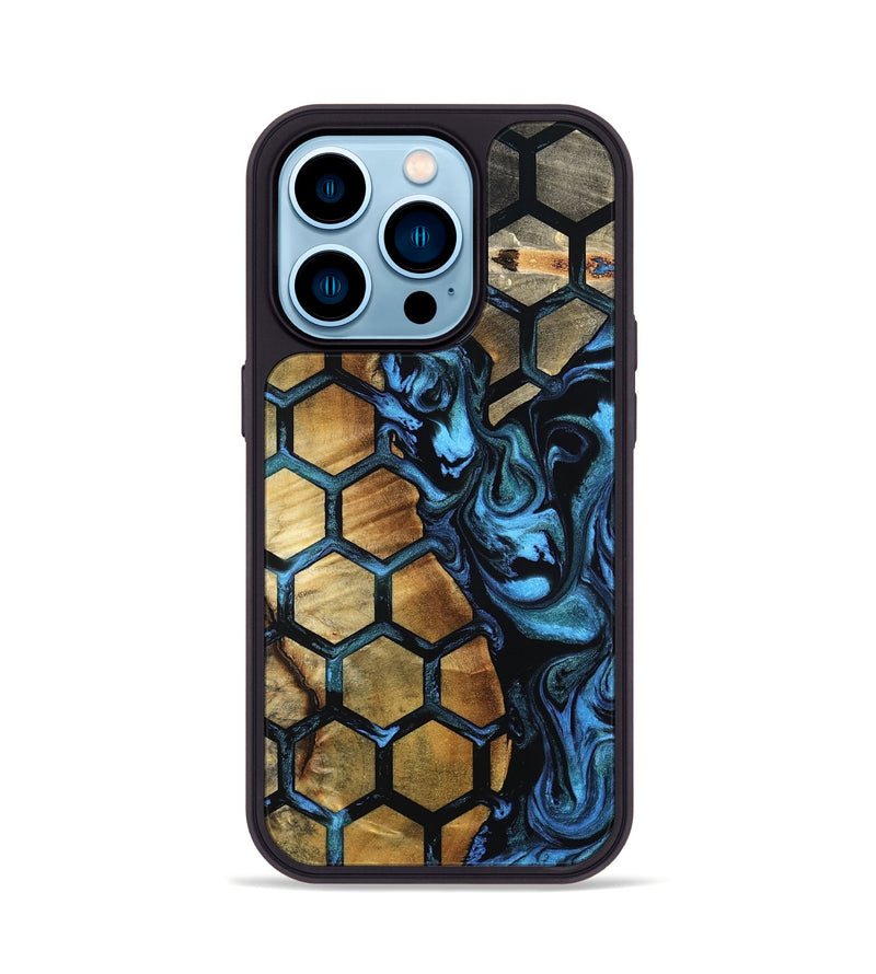 iPhone 14 Pro Wood Phone Case - Elliana (Pattern, 801335)