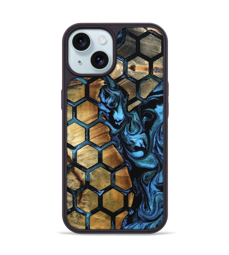 iPhone 15 Wood Phone Case - Elliana (Pattern, 801335)