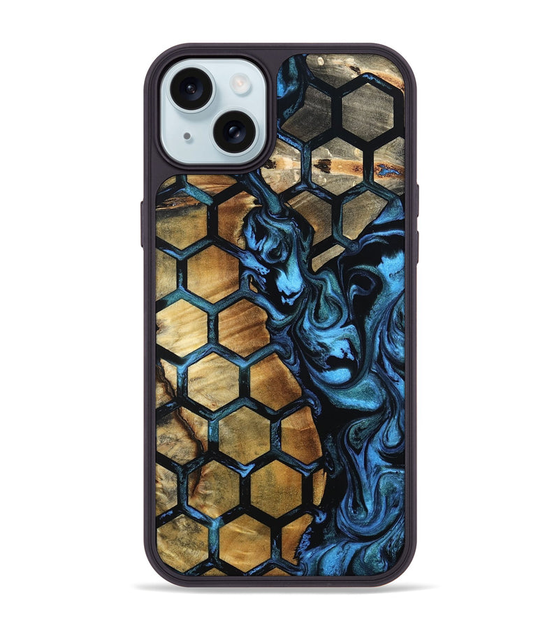 iPhone 15 Plus Wood Phone Case - Elliana (Pattern, 801335)