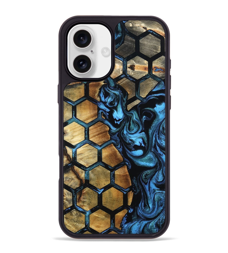 iPhone 16 Plus Wood Phone Case - Elliana (Pattern, 801335)