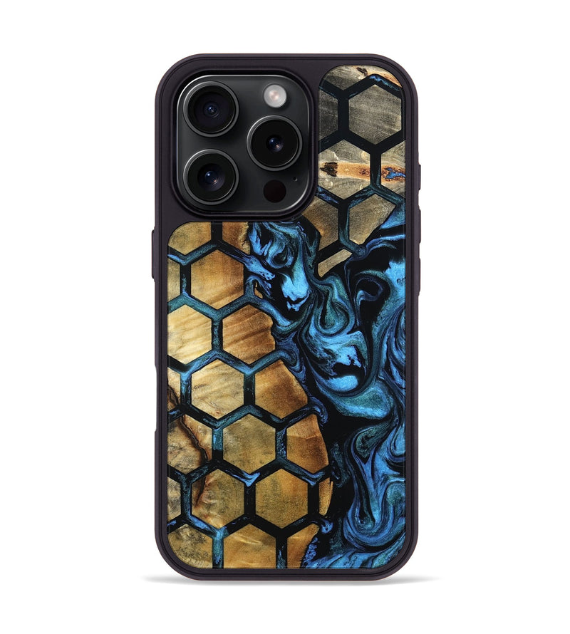 iPhone 16 Pro Wood Phone Case - Elliana (Pattern, 801335)