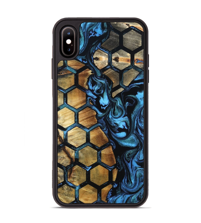 iPhone Xs Max Wood Phone Case - Elliana (Pattern, 801335)