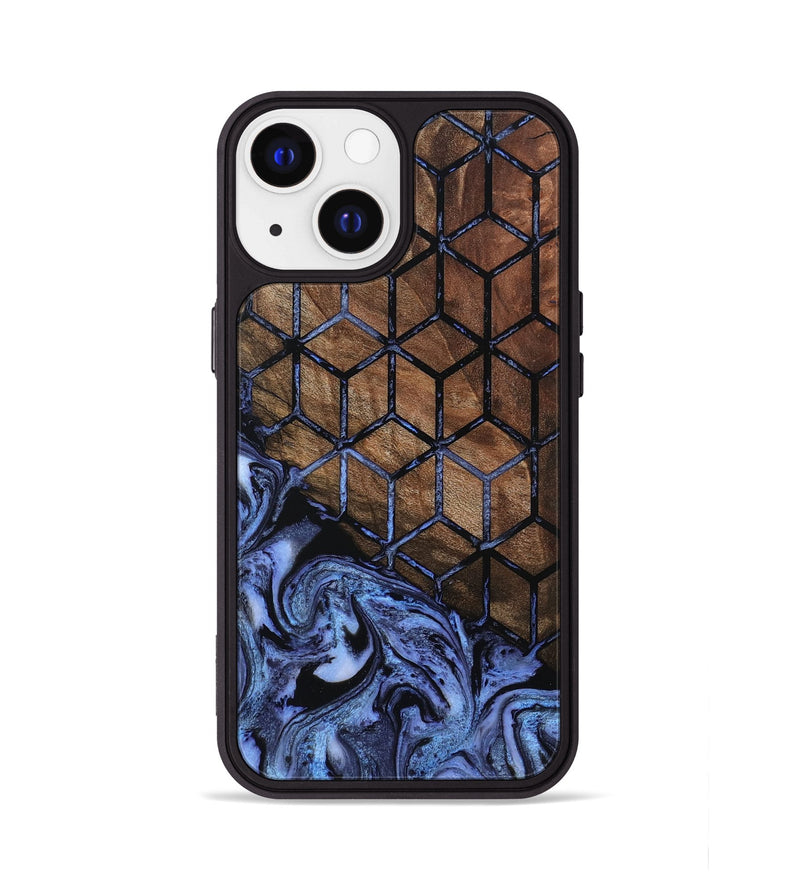 iPhone 13 Wood Phone Case - Mason (Pattern, 801337)