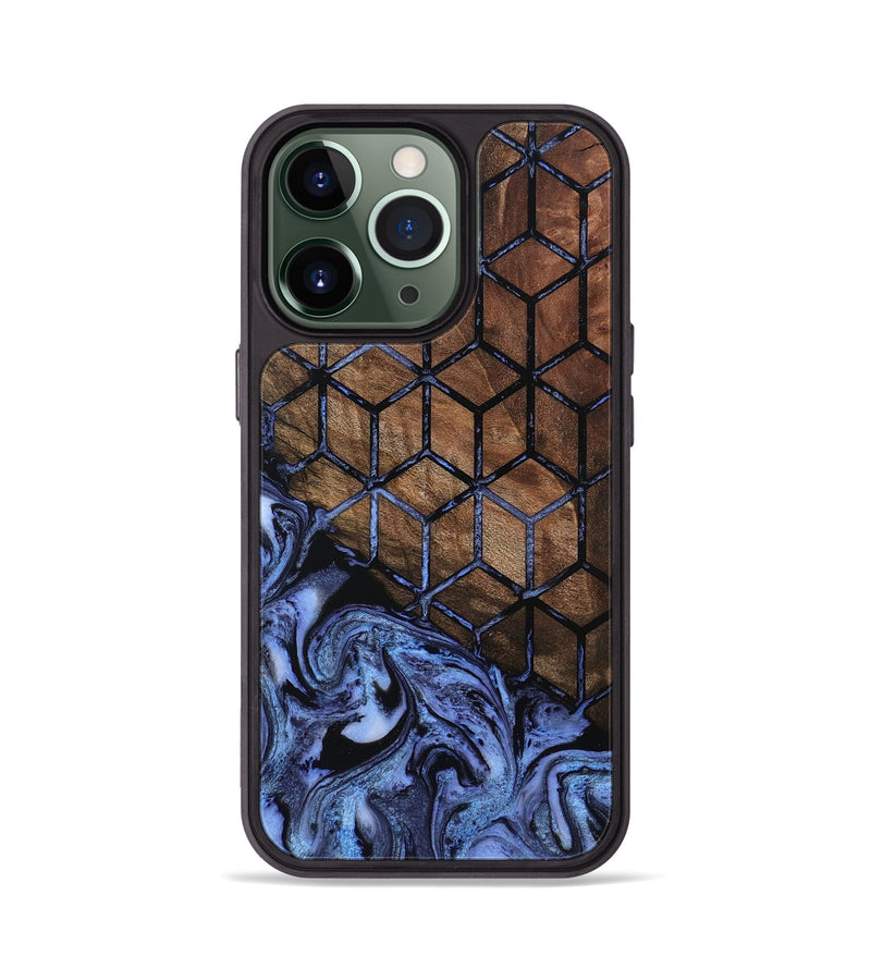 iPhone 13 Pro Wood Phone Case - Mason (Pattern, 801337)