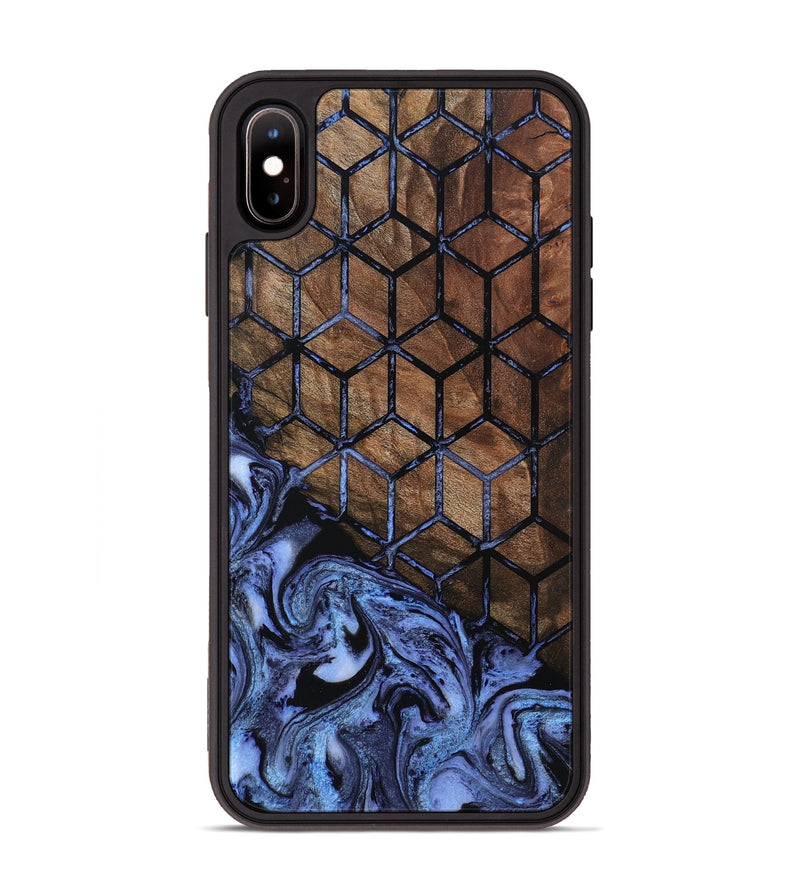 iPhone Xs Max Wood Phone Case - Mason (Pattern, 801337)