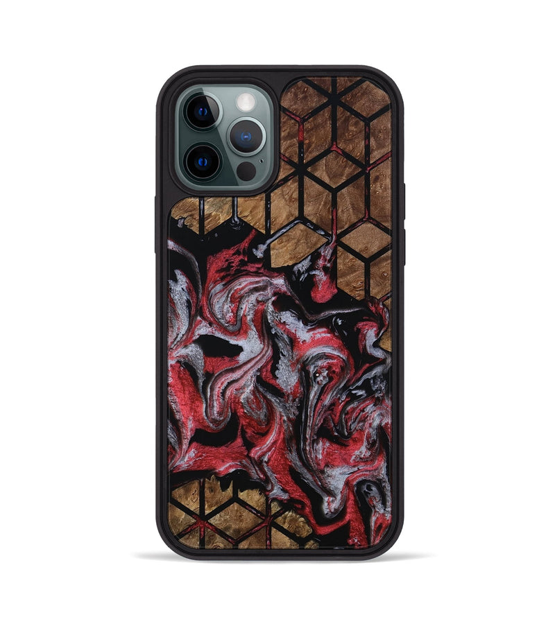 iPhone 12 Pro Wood Phone Case - Horace (Pattern, 801339)