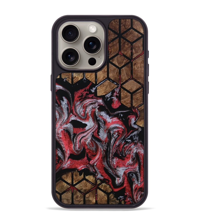 iPhone 15 Pro Max Wood Phone Case - Horace (Pattern, 801339)