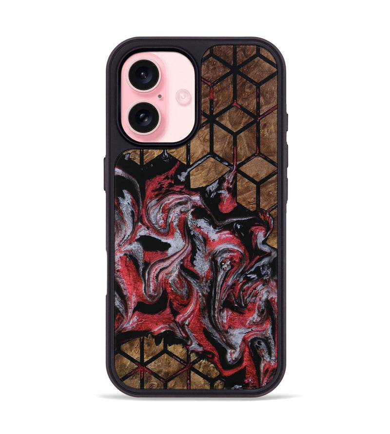 iPhone 16 Wood Phone Case - Horace (Pattern, 801339)
