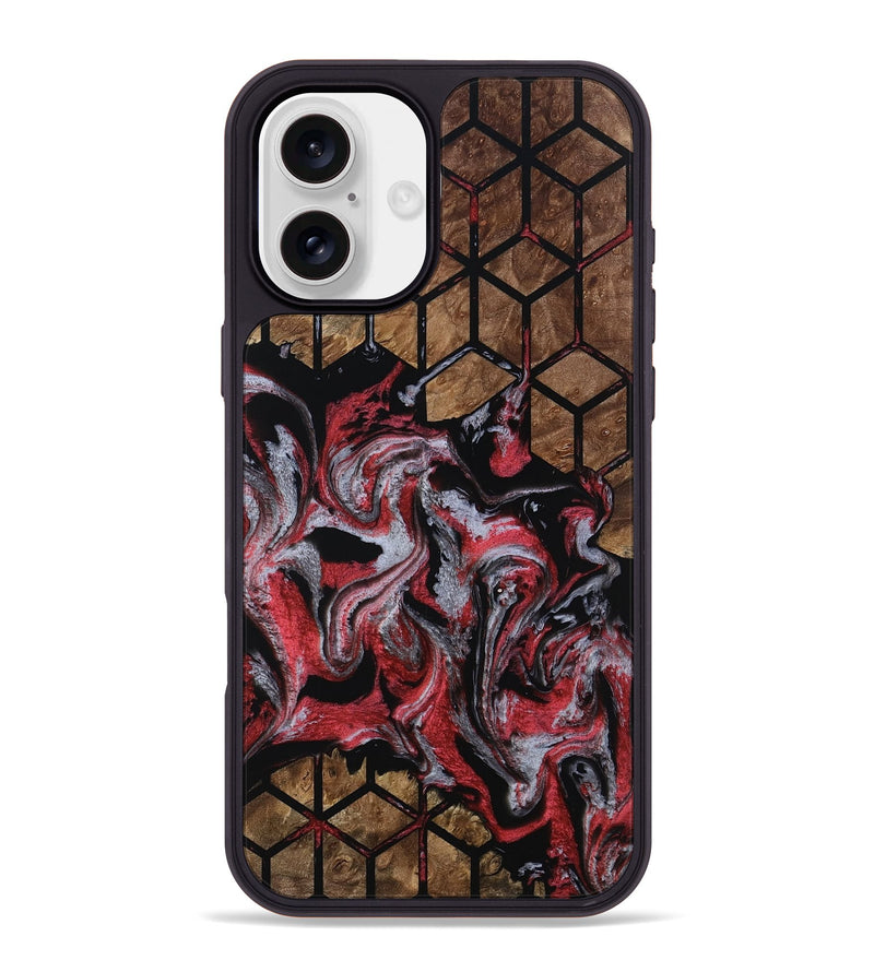 iPhone 16 Plus Wood Phone Case - Horace (Pattern, 801339)