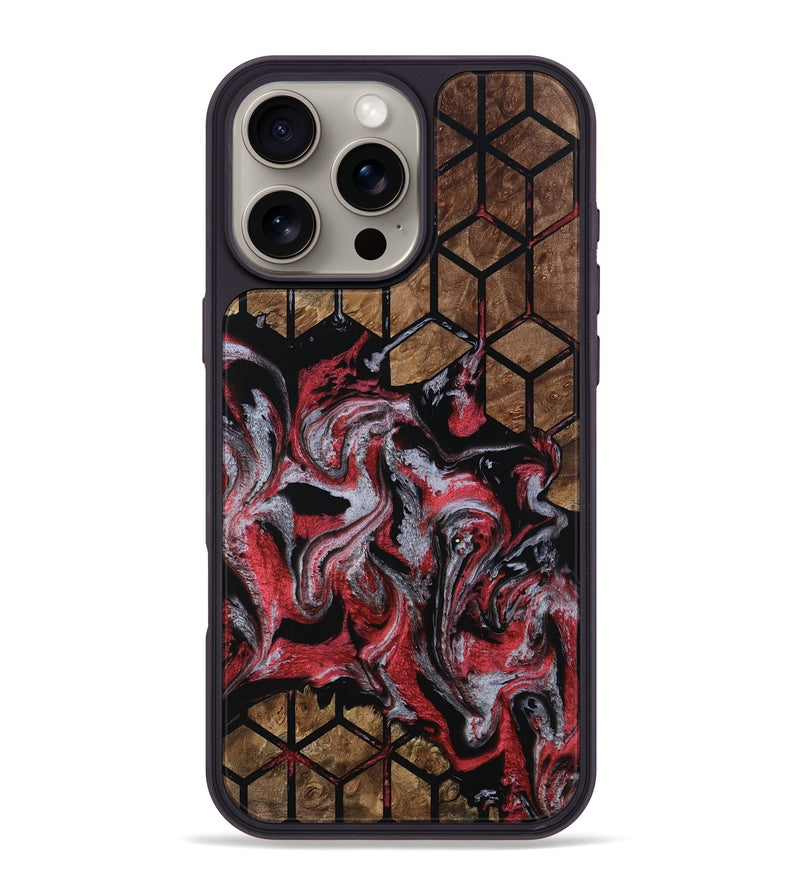iPhone 16 Pro Max Wood Phone Case - Horace (Pattern, 801339)