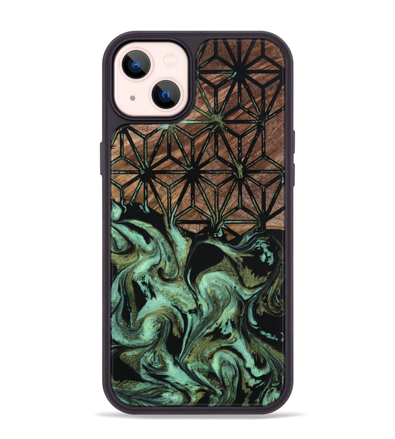 iPhone 14 Plus Wood Phone Case - Ronny (Pattern, 801340)