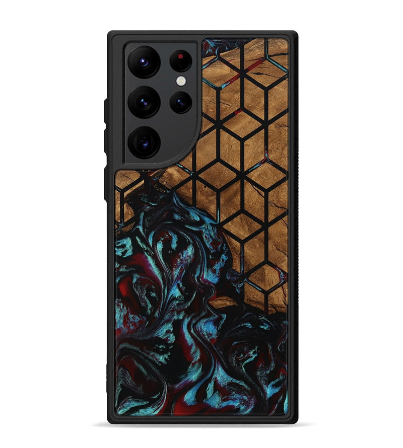 Galaxy S22 Ultra Wood Phone Case - Myrna (Pattern, 801341)