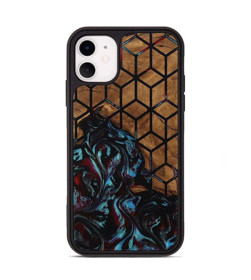iPhone 11 Wood Phone Case - Myrna (Pattern, 801341)