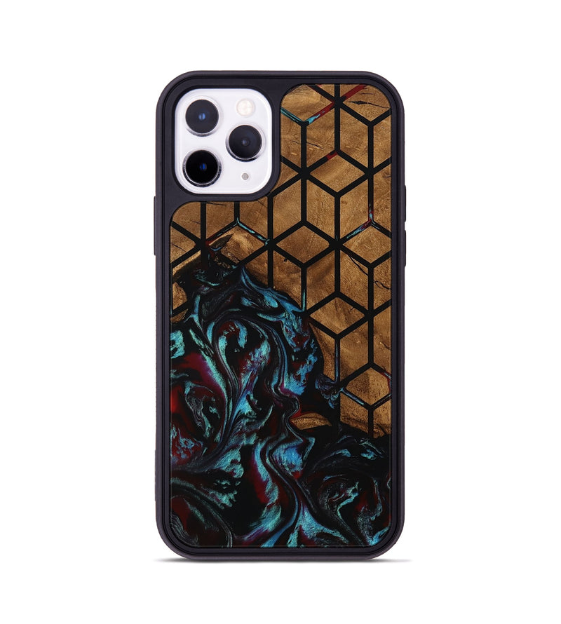 iPhone 11 Pro Wood Phone Case - Myrna (Pattern, 801341)