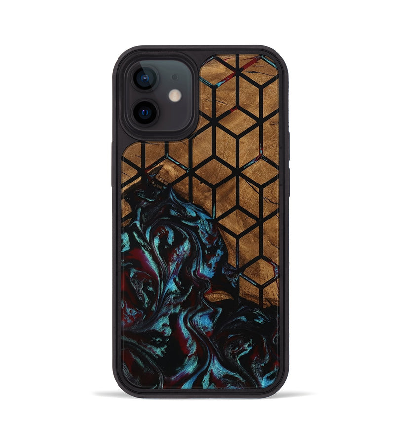 iPhone 12 Wood Phone Case - Myrna (Pattern, 801341)