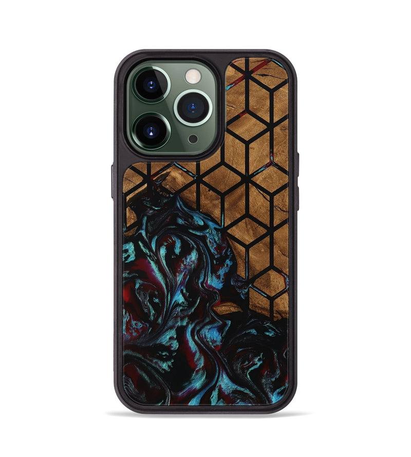iPhone 13 Pro Wood Phone Case - Myrna (Pattern, 801341)