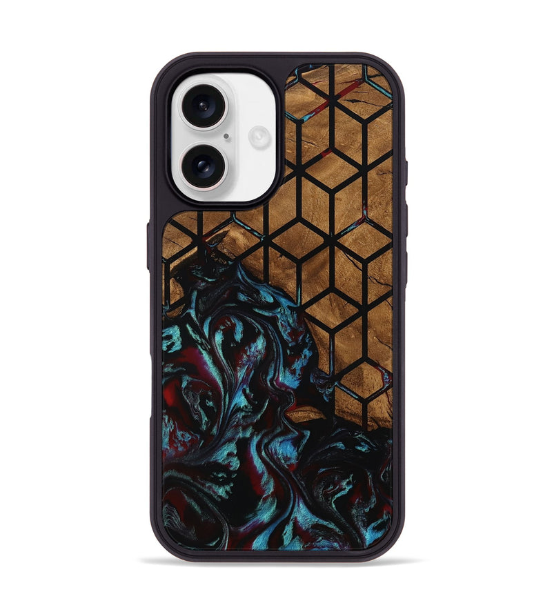 iPhone 17 Wood Phone Case - Myrna (Pattern, 801341)