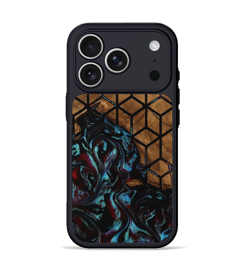 iPhone 17 Pro Wood Phone Case - Myrna (Pattern, 801341)