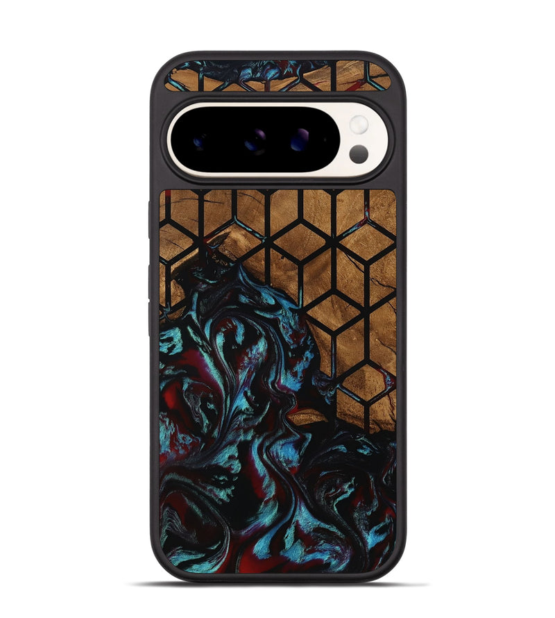 Pixel 9 Wood Phone Case - Myrna (Pattern, 801341)