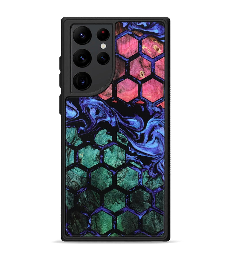 Galaxy S22 Ultra Wood Phone Case - Rikki (Pattern, 801342)