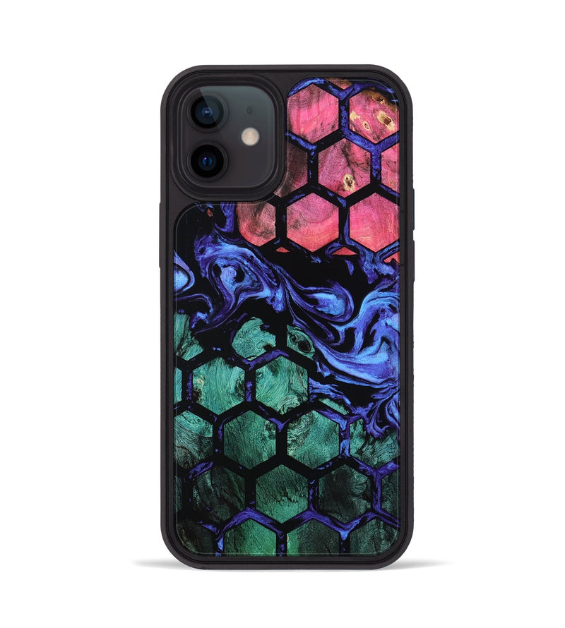 iPhone 12 Wood Phone Case - Rikki (Pattern, 801342)