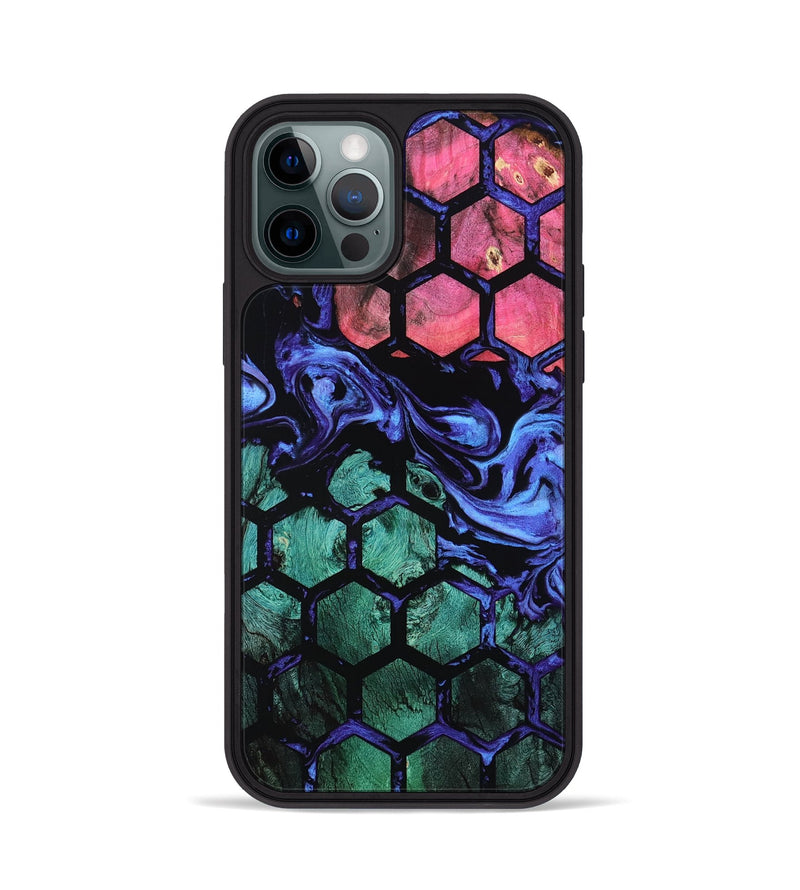 iPhone 12 Pro Wood Phone Case - Rikki (Pattern, 801342)